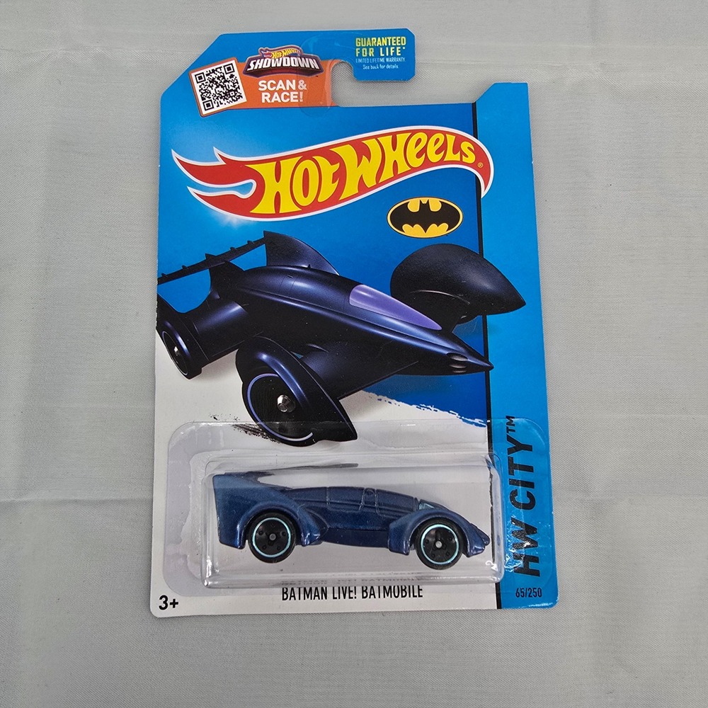 Hot Wheels Batman Live Batmobile HW City Toy Car NEW on card‎